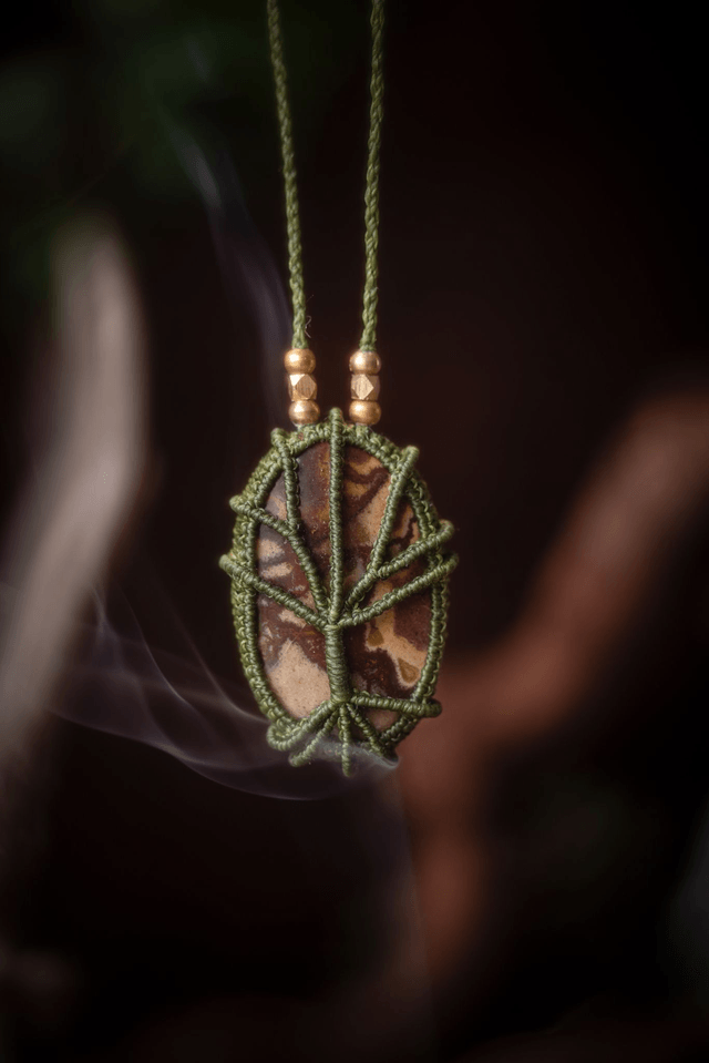 Elara - Collier Jaspe Outback