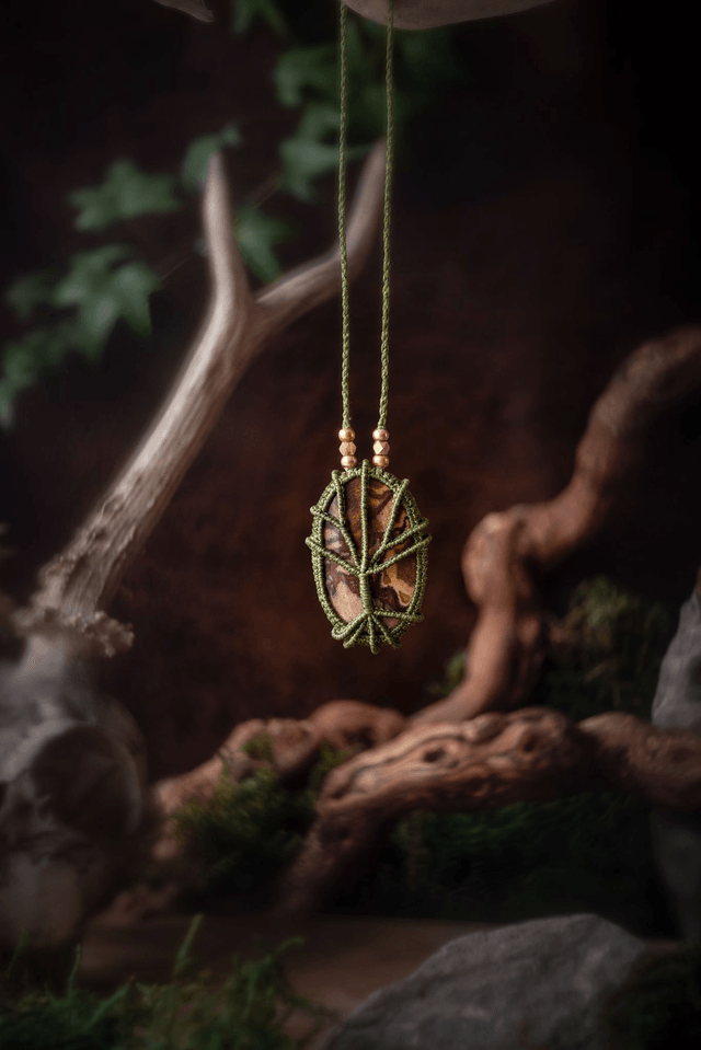 Elara - Collier Jaspe Outback