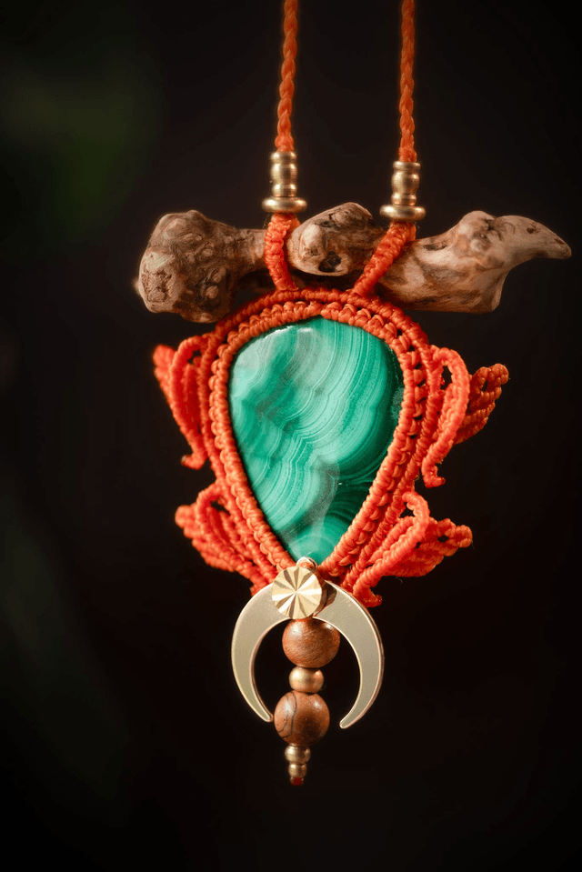 Verdelune - Talisman malachite