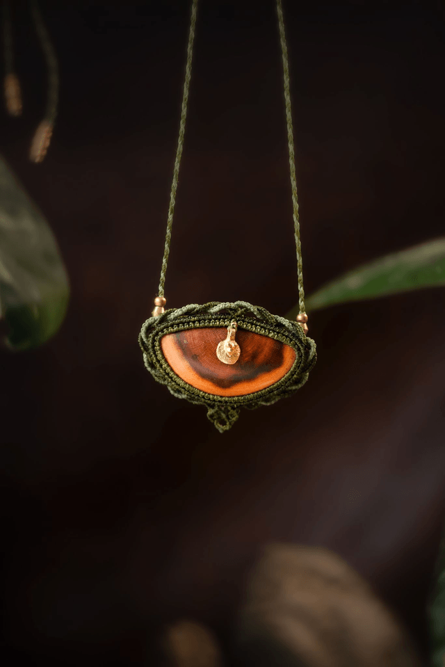 Solanéa - Talisman bois d'abricotier