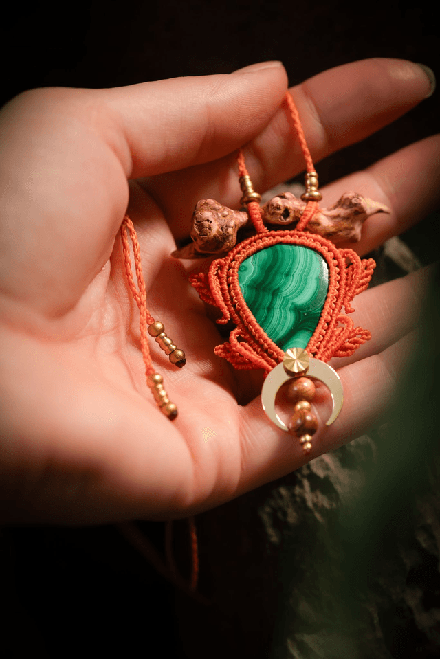 Verdelune - Talisman malachite