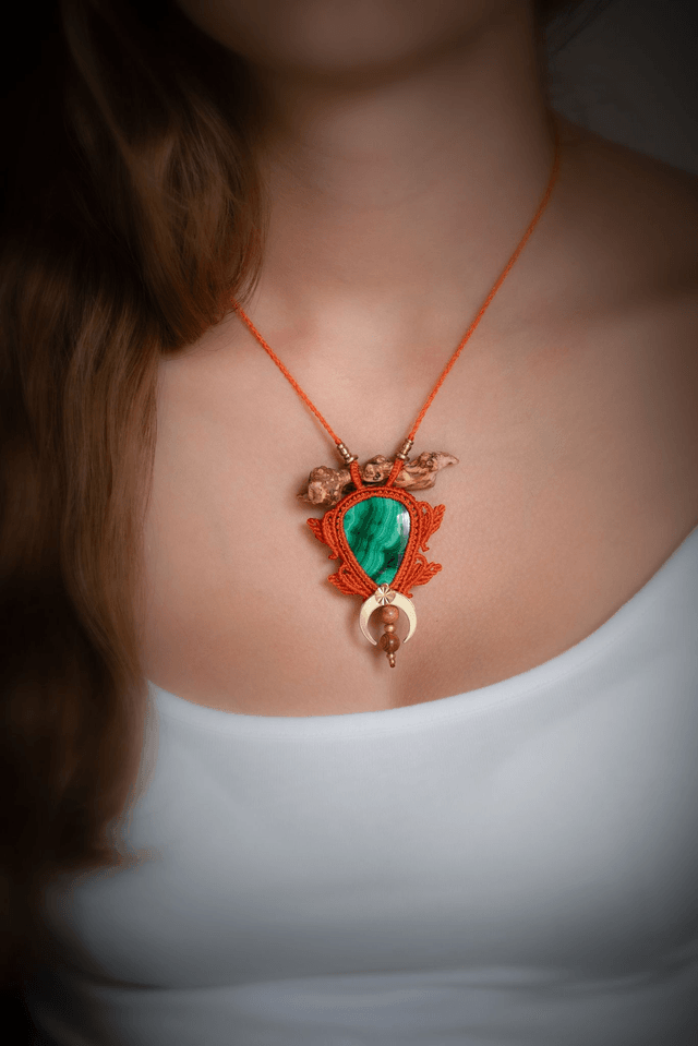 Verdelune - Talisman malachite