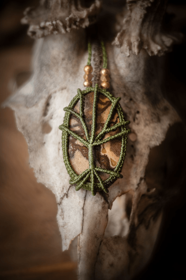 Elara - Collier Jaspe Outback