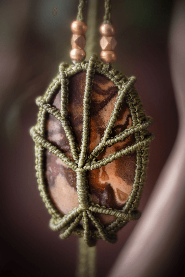 Elara - Collier Jaspe Outback