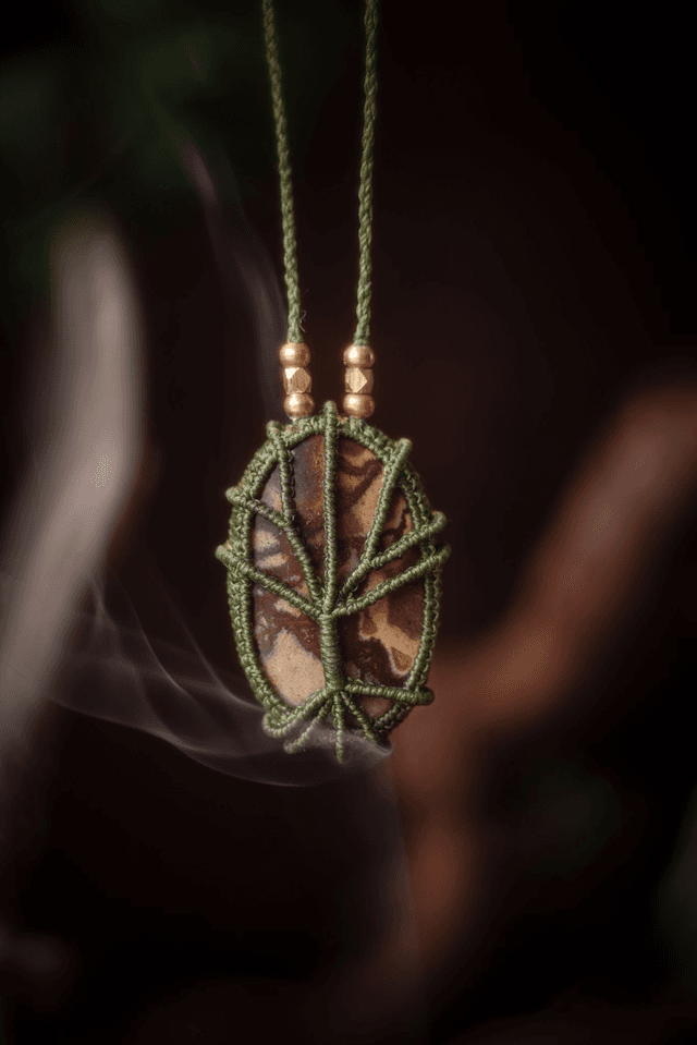 Elara - Collier Jaspe Outback